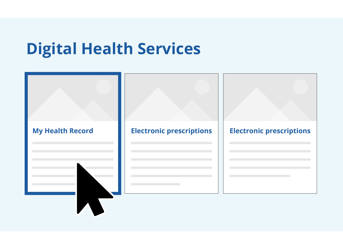 The My Health Record panel on digitalhealth.gov.au